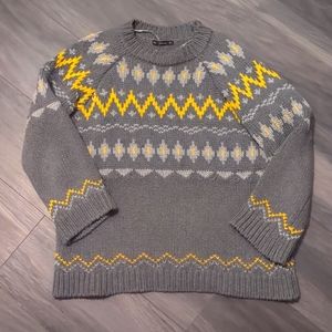 Zara oversized knitted sweater